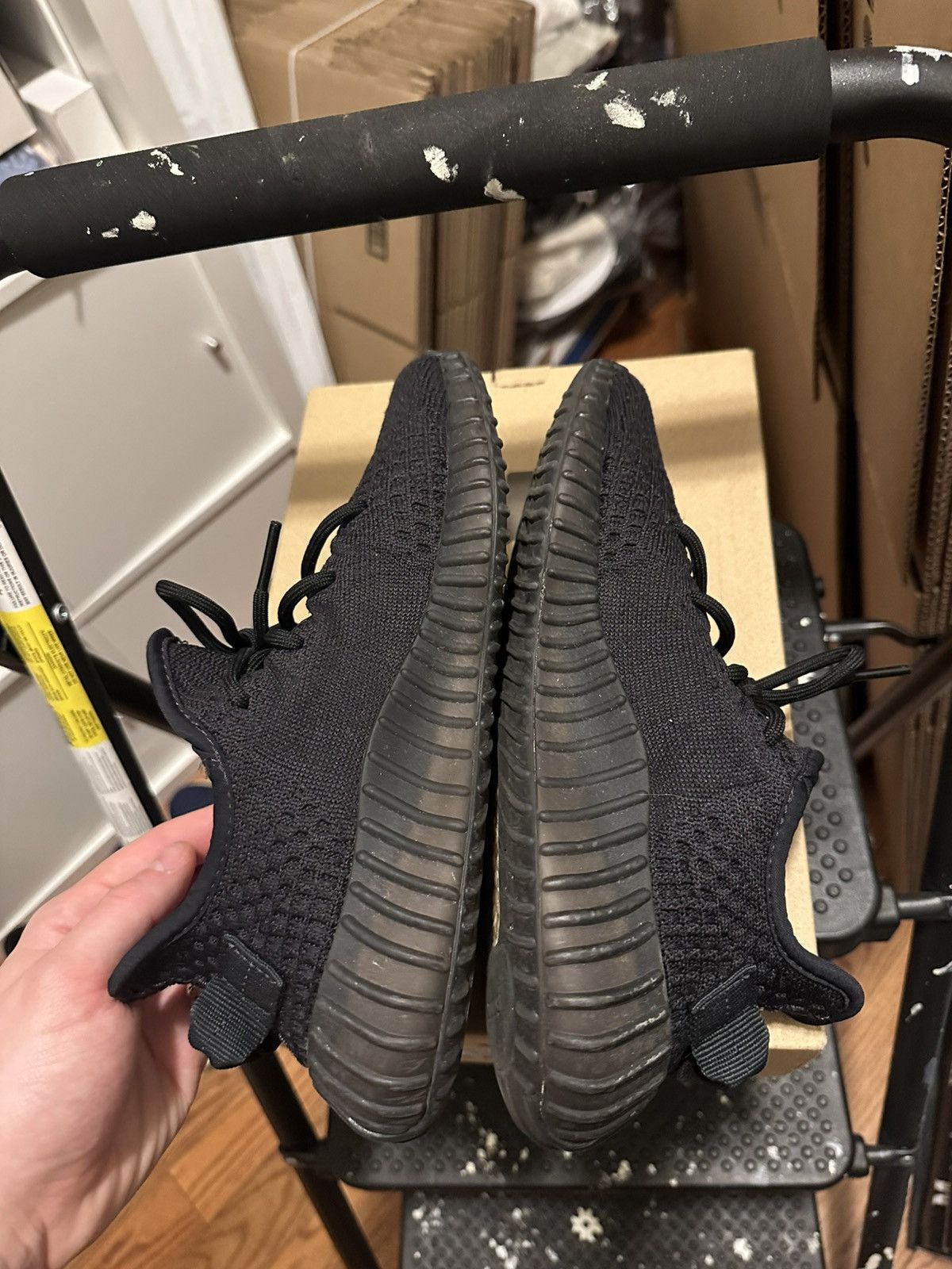 Adidas Onyx Adidas Yeezy Boost 350 v2 Size US 6.5 / EU 39-40 - 5 Thumbnail