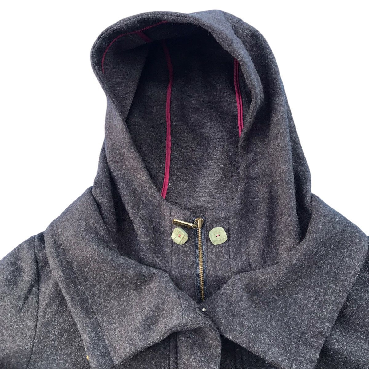 Japanese Brand × Kansai Yamamoto Kansai Bis Kansai Yamamoto Wool Jacket If Six Was Nine Size US S / EU 44-46 / 1 - 6 Thumbnail
