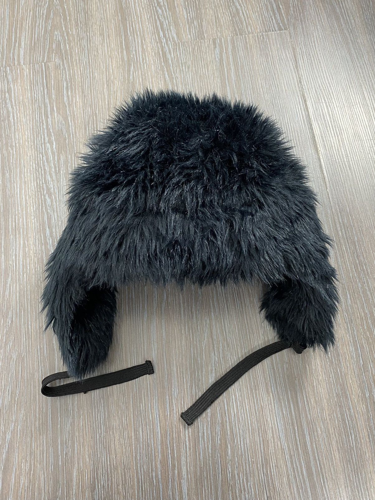 20471120 × Hysteric Glamour × If Six Was Nine Y2K Faux Fur Ushanka Vintage Fuzzy Warm Trapper Hat Size ONE SIZE - 5 Thumbnail