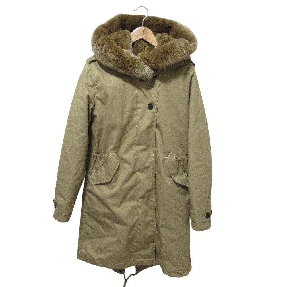 Other Woolrich WOOLRICH Rabbit Fur Padded Coat Textile Outerwear DUTY FREE for USA Size ONE SIZE - 1 Thumbnail