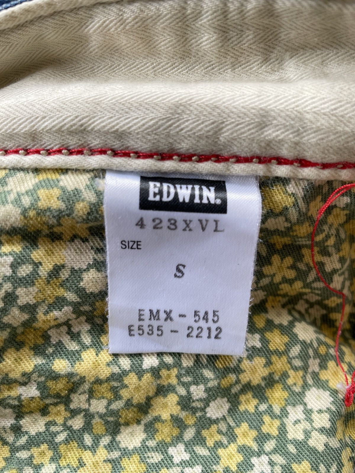 Edwin Vintage Edwin 423 XVL Womens (LG145) Size 30" / US 8 / IT 44 - 14 Thumbnail