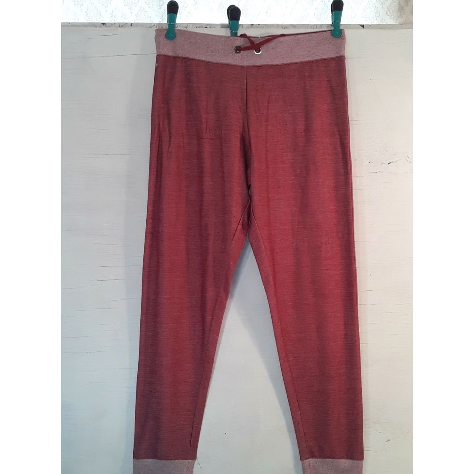 Vintage Womens Antigua Sweatpants Two Tone Red Gympants, Stretchy, 30 X 32, New with Tags, Size M, Activewear, Womens Size 32" / US 10 / IT 46 - 4 Thumbnail
