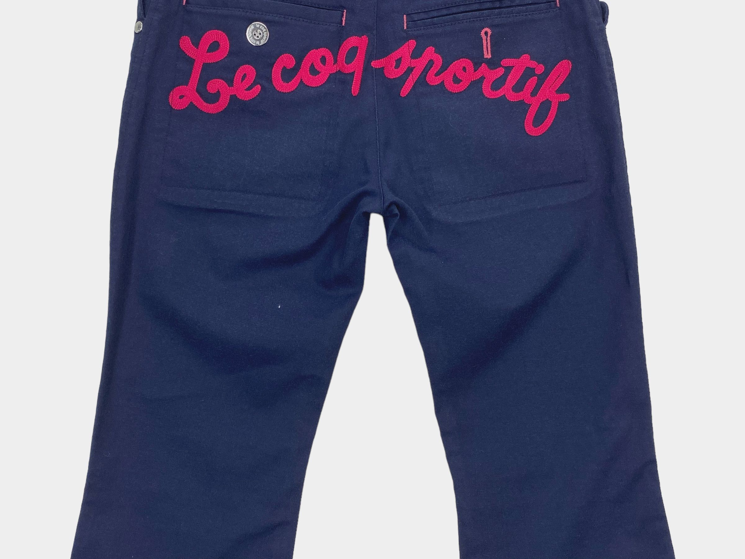 Le Coq Sportif Le Coq Sportif Golf Collection Bootcut Flare Pants Size 26" / US 2 / IT 38 - 3 Thumbnail