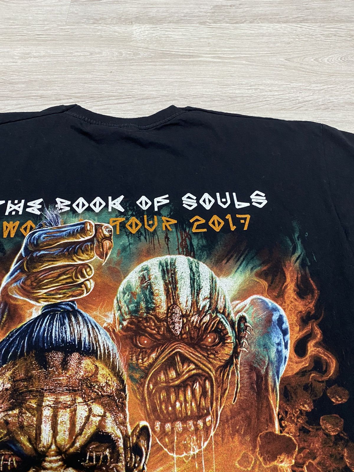 Iron Maiden Iron Maiden World tour 2017 The book of souls size M Size US M / EU 48-50 / 2 - 5 Thumbnail