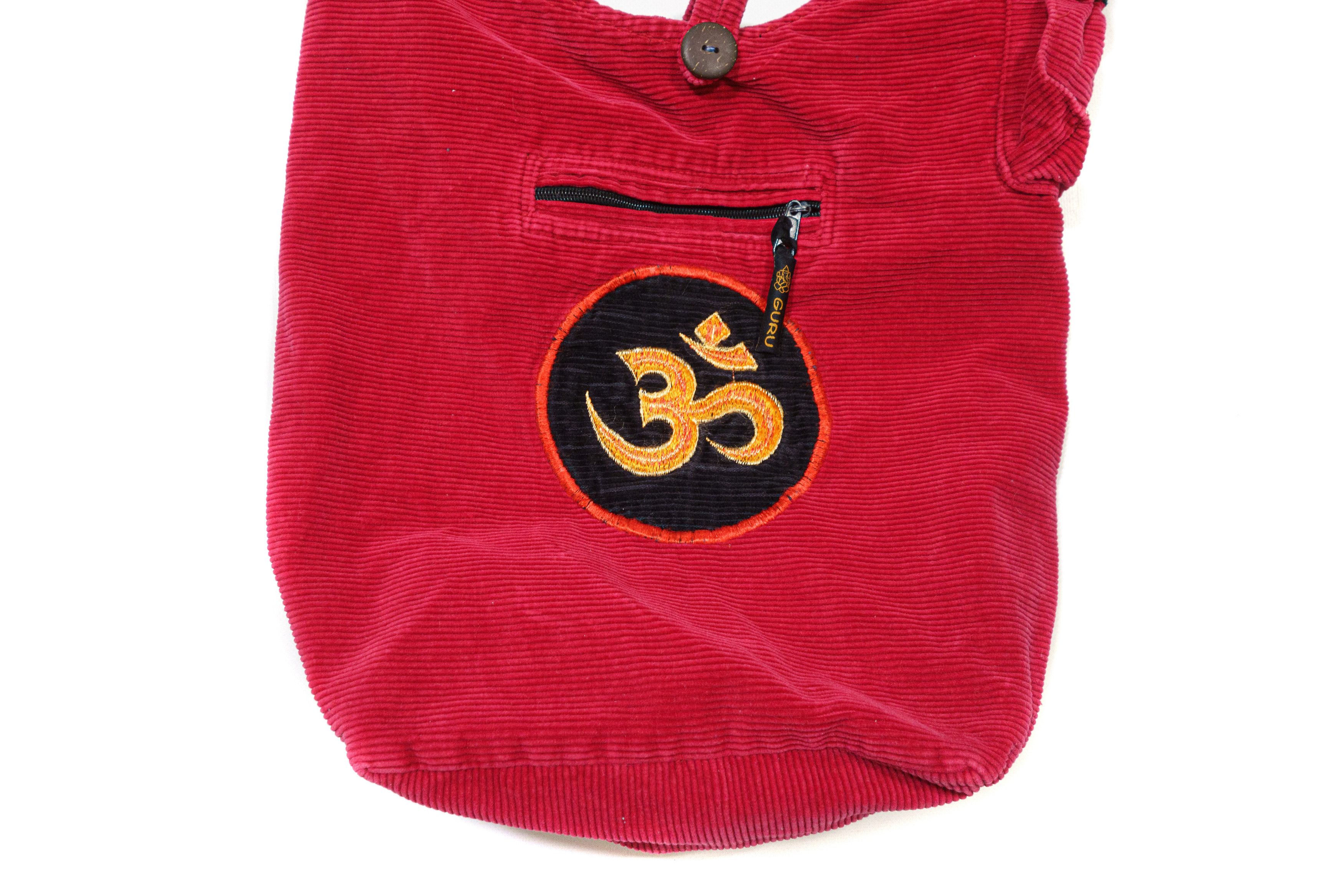 Guru × Vintage 00S Ieroglif Logo Corduroy Crossbody Bag Size ONE SIZE - 2 Thumbnail
