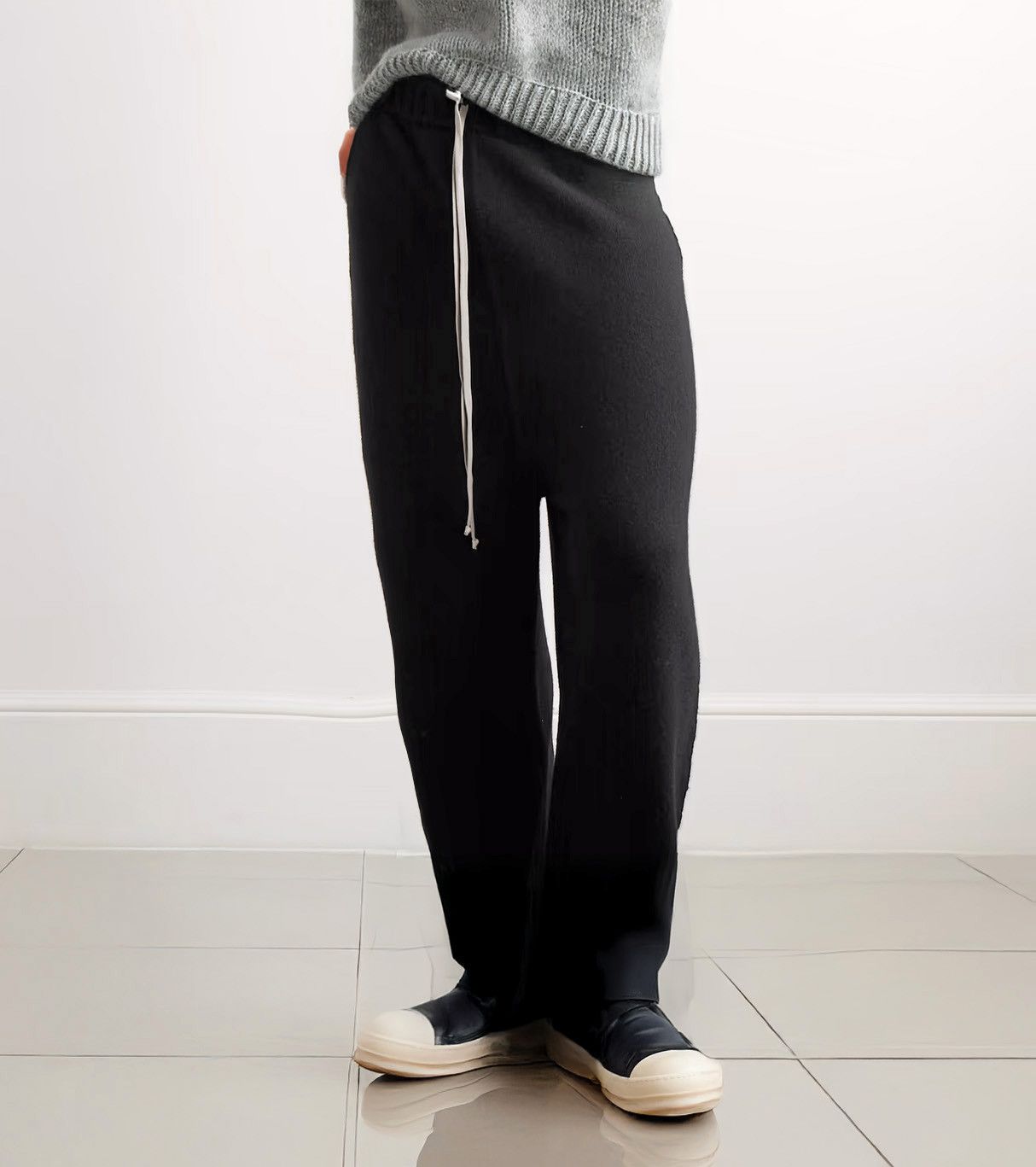 Rick Owens RICK OWENS 100% Cashmere Sweatpants Size US 32 / EU 48 - 1 Thumbnail