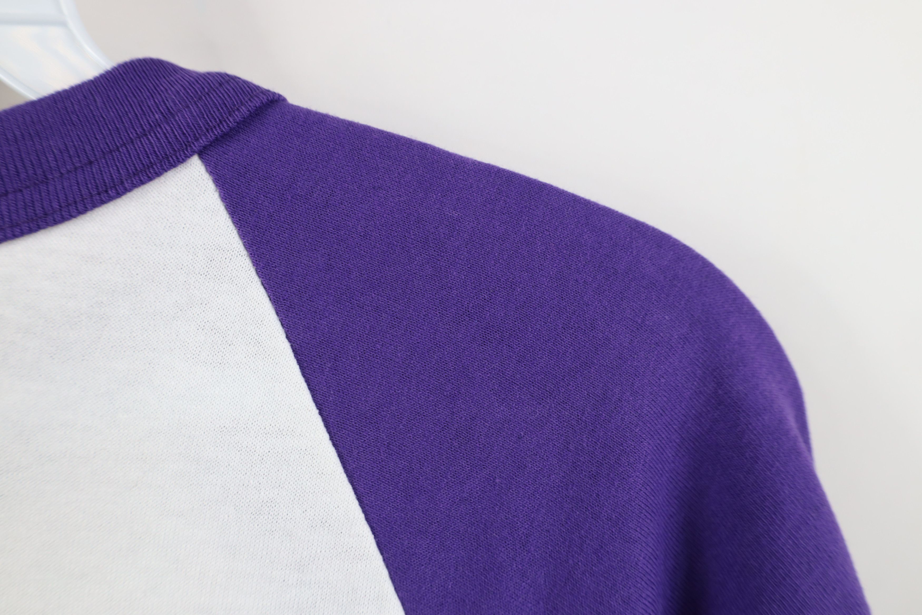 Vintage Vintage 90s Streetwear 3/4 Sleeve Baseball Raglan T-Shirt Size US L / EU 52-54 / 3 - 11 Thumbnail