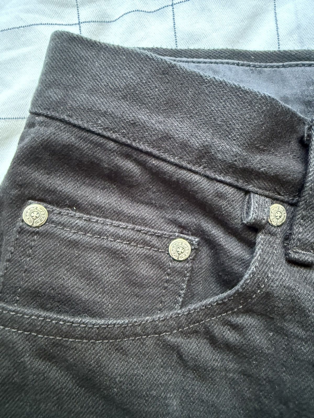 Chrome Hearts Chrome Hearts Fleurknee denim Size US 33 - 10 Thumbnail