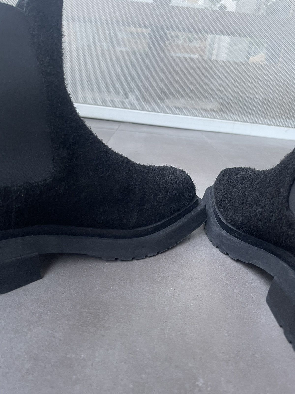 Eckhaus Latta !DS! FW23 Eckhaus Latta Mike Black Suede Boots Size US 10 / EU 43 - 19 Thumbnail