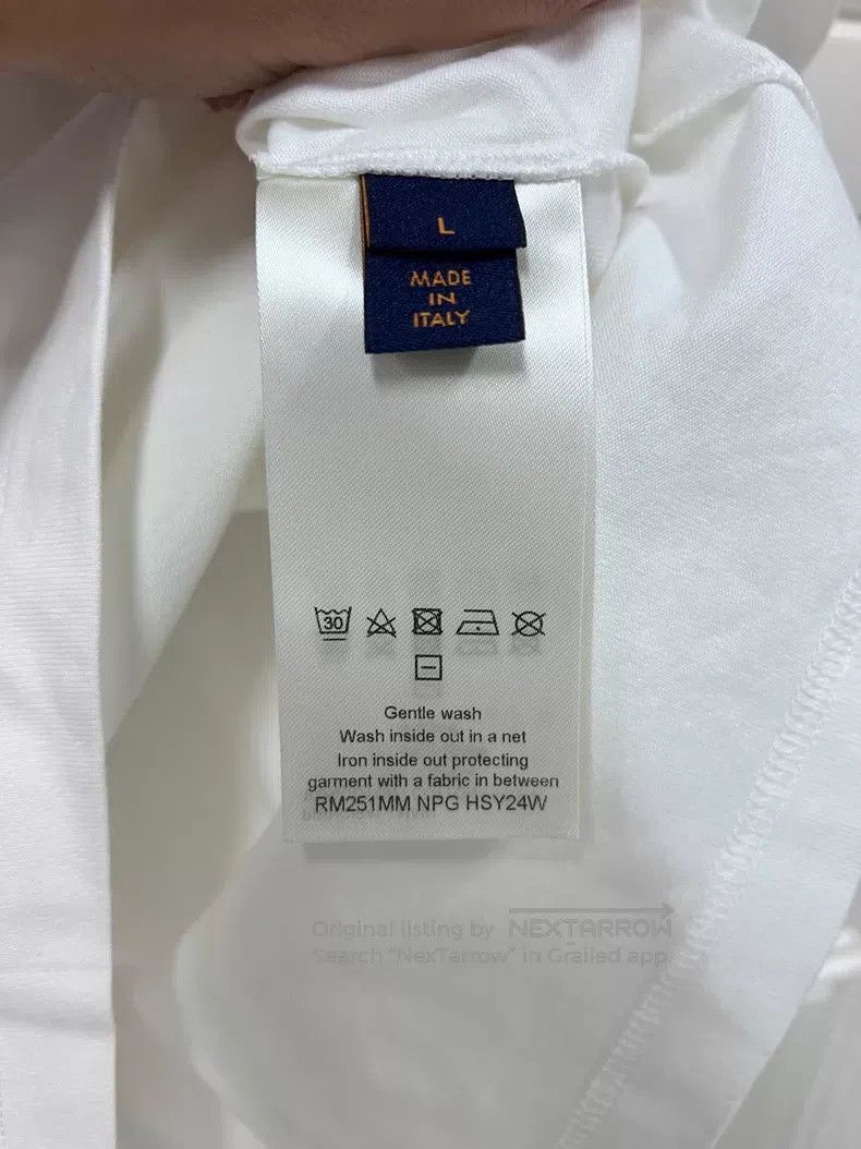 Louis Vuitton Louis Vuitton SS25 Embroidered Crewneck Short Sleeve Size US L / EU 52-54 / 3 - 6 Thumbnail