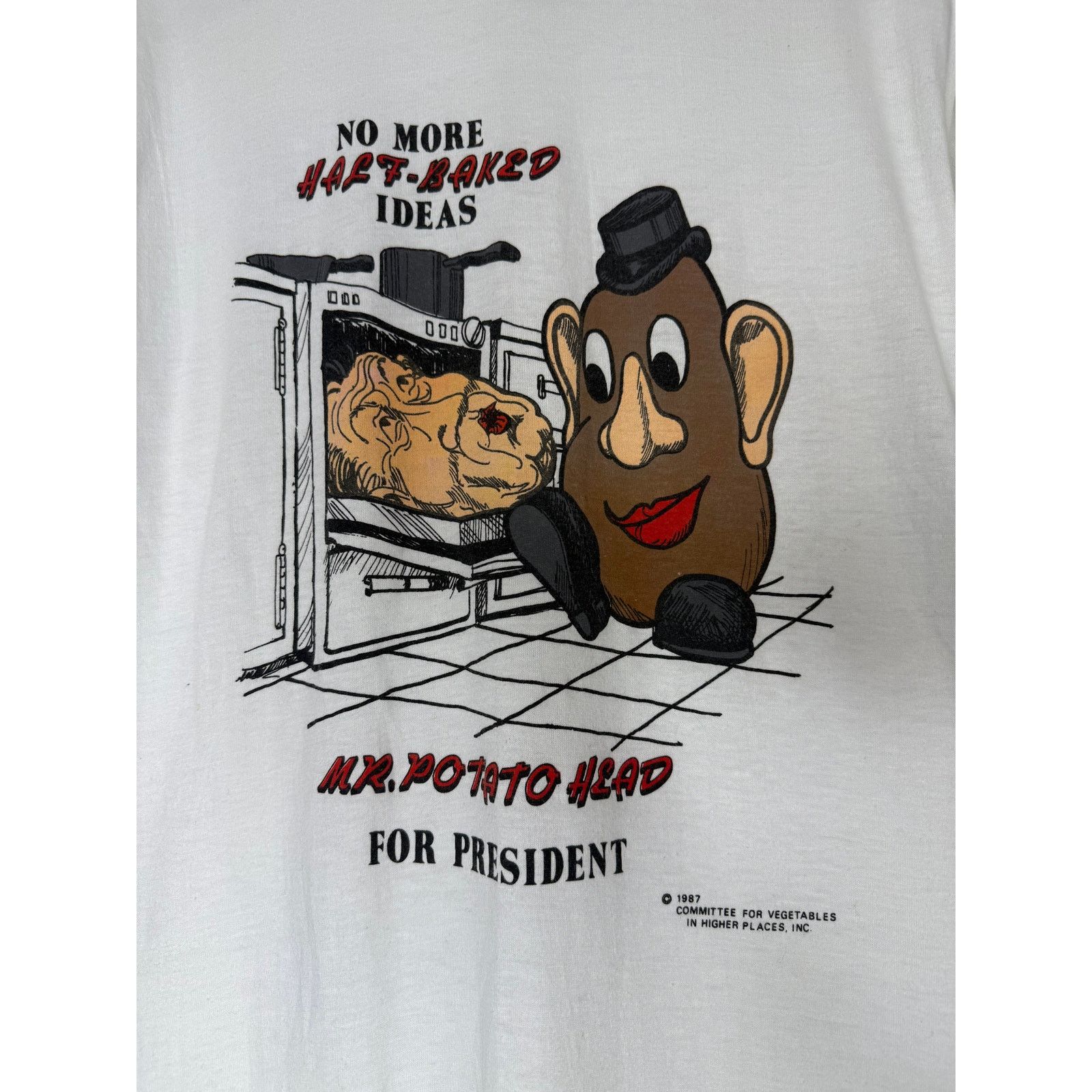 Vintage Vintage Mr. Potato Head for President Shirt Toy Story Size US L / EU 52-54 / 3 - 2 Thumbnail