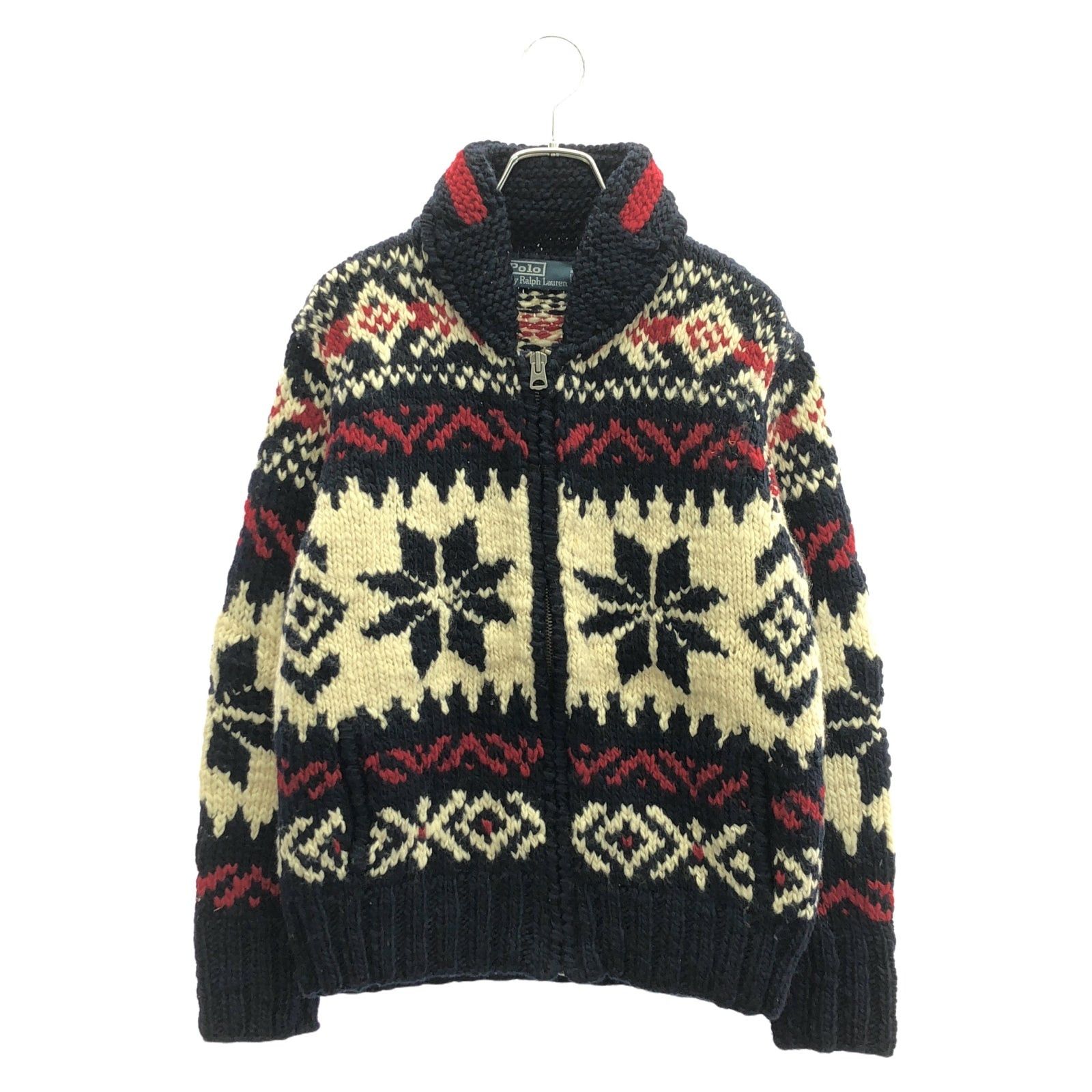 Ralph Lauren Ralph Lauren Knitted Jacket Wool Navy Size ONE SIZE - 1 Thumbnail