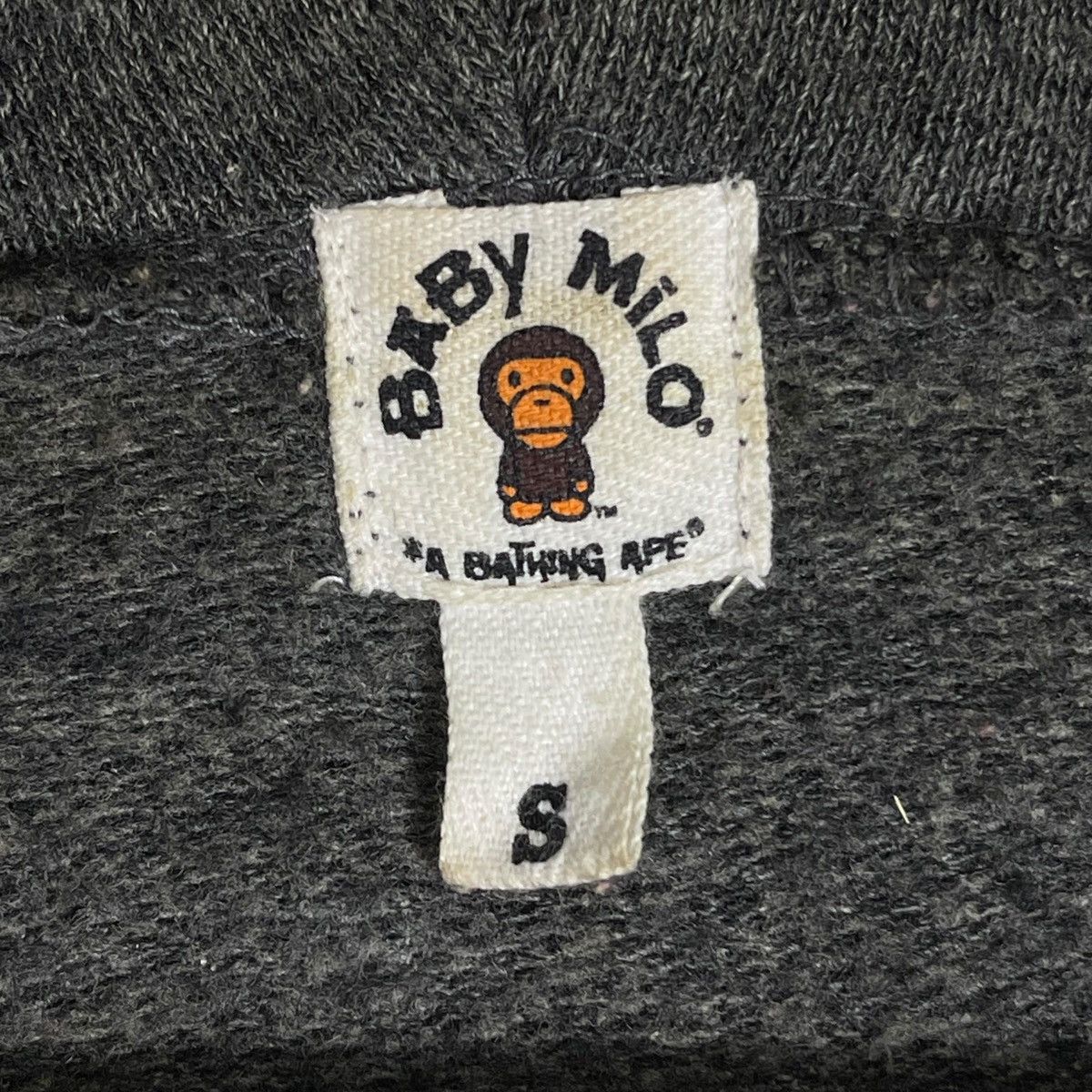 Bape × Vintage Vintage Baby Milo Full Zip Hoodie Sweater Size S / US 4 / IT 40 - 11 Thumbnail