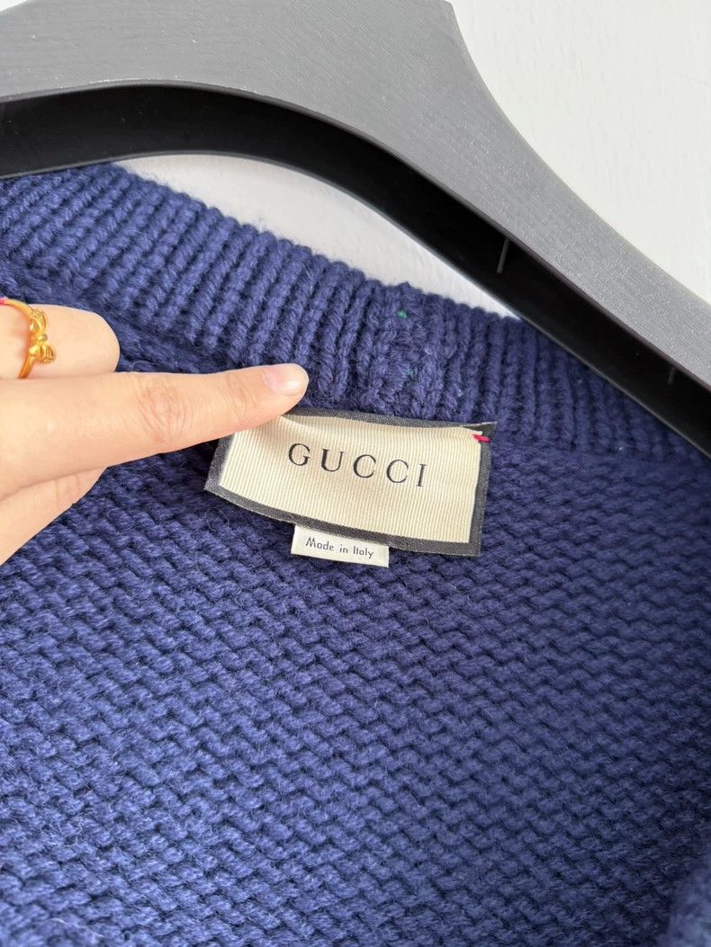 Gucci Gucci Wool cardigan sweater 2503-Nextarrow Size US XXL / EU 58 / 5 - 3 Thumbnail