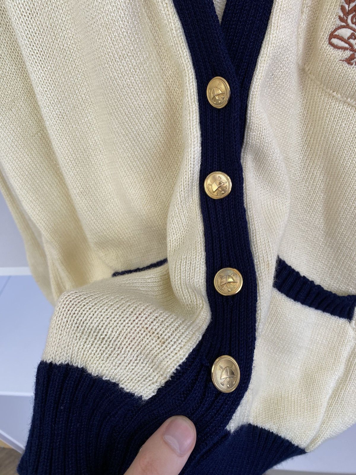 Polo Ralph Lauren Vintage Polo Ralph Lauren Cardigan Sweater Size US L / EU 52-54 / 3 - 8 Thumbnail
