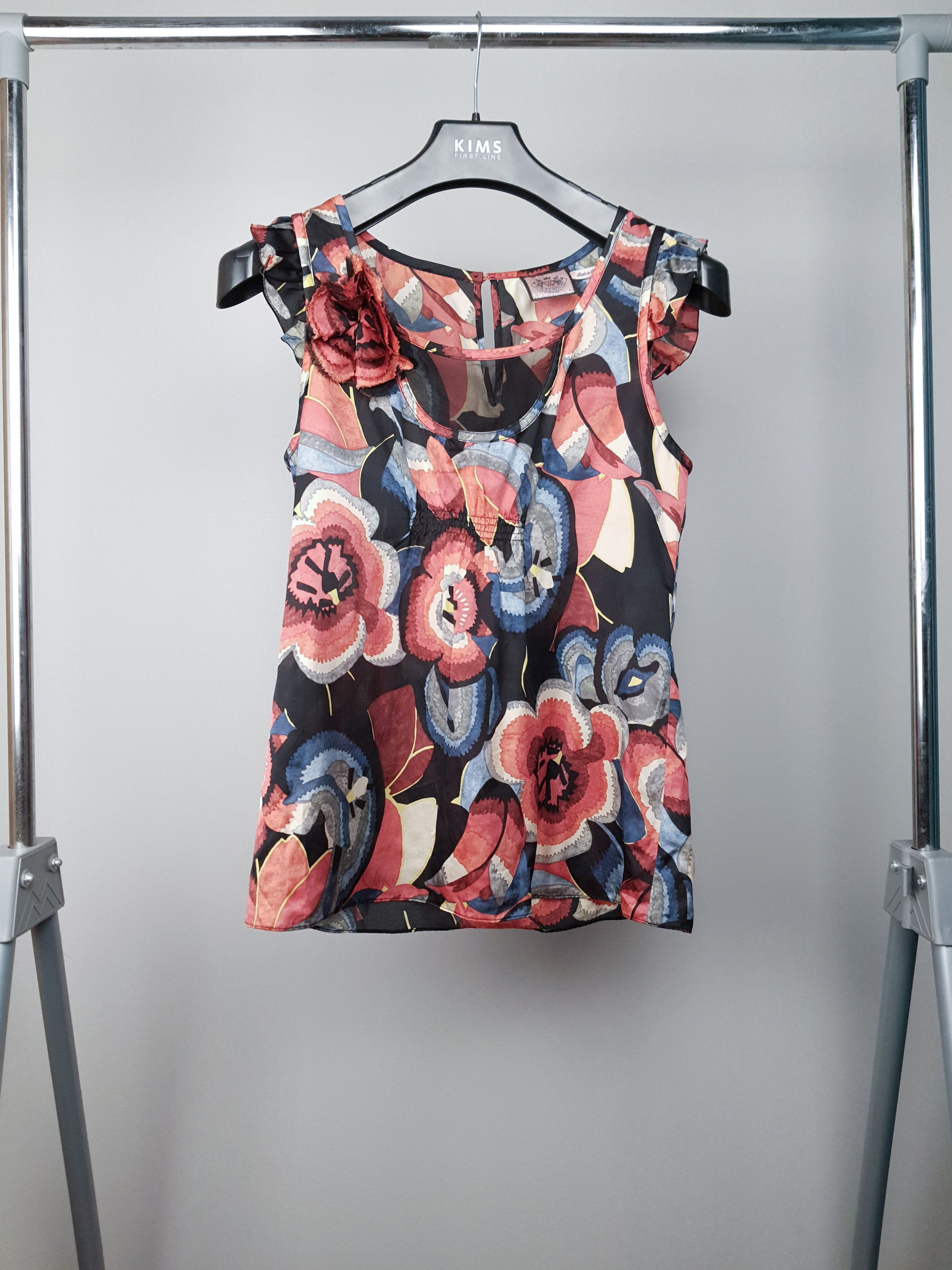 Juicy Couture RARE Vintage Juicy Couture AOP Floral Sleeveless Tank Top Size XS / US 0-2 / IT 36-38 - 1 Thumbnail