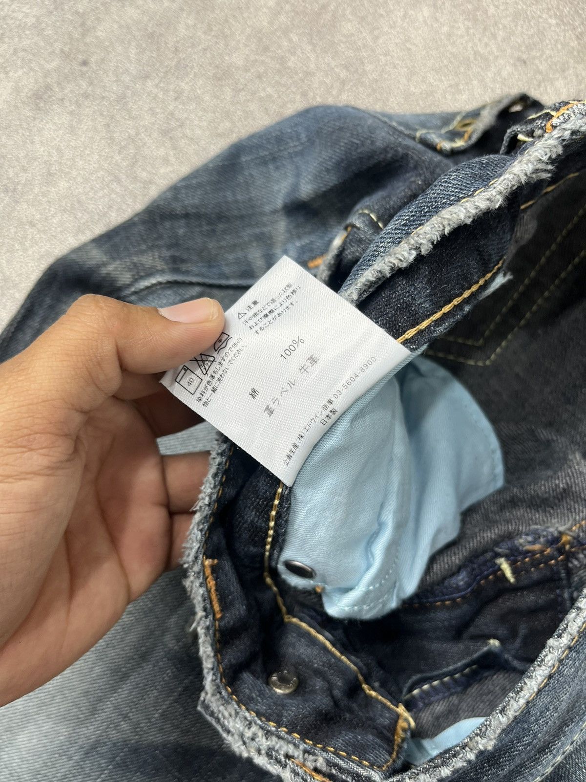 Tornado Mart Something edwin vienus flared distressed jeans Size US 28 / EU 44 - 8 Thumbnail