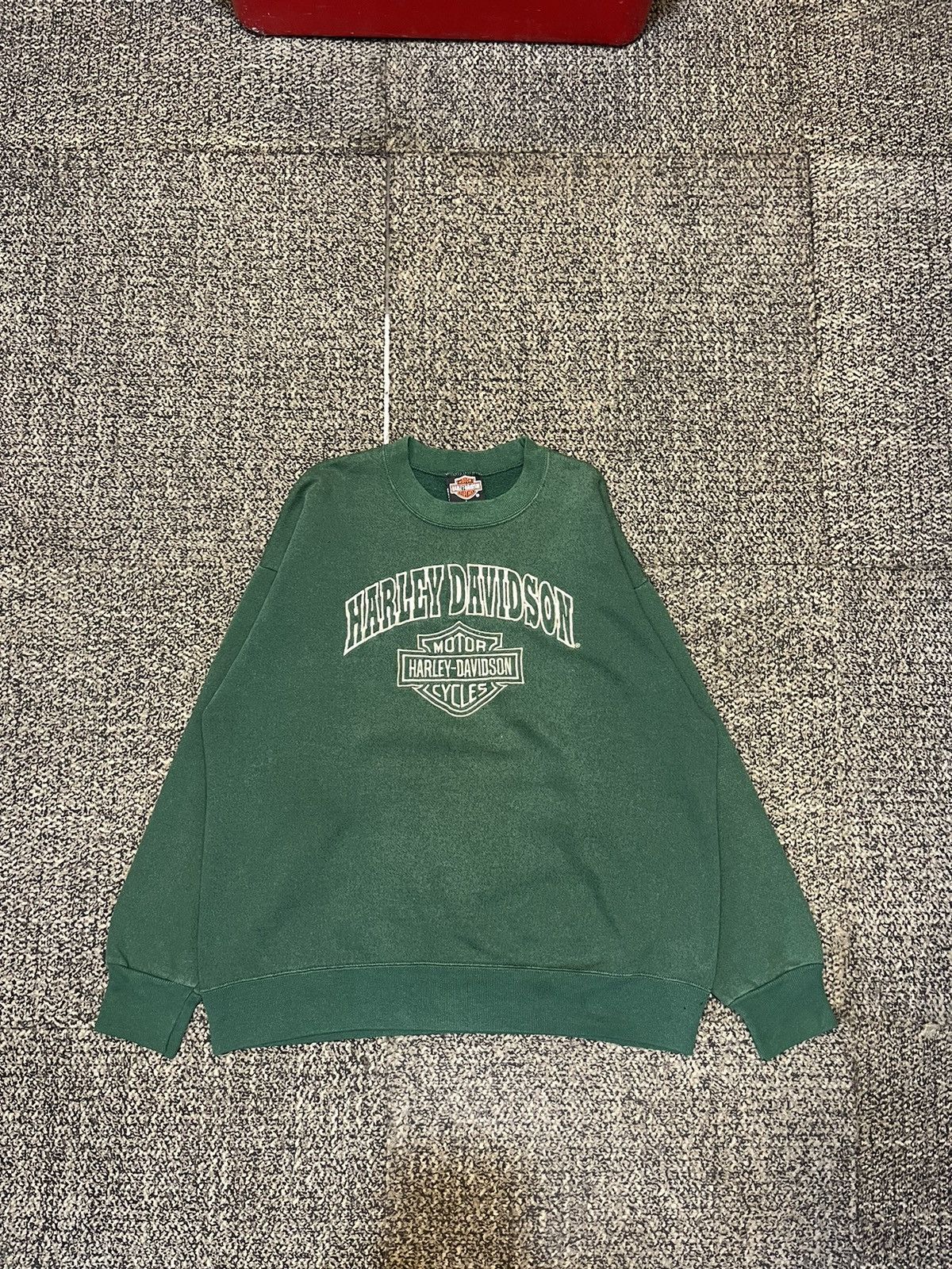 Harley Davidson × Vintage vintage harley davidson sweatershirt Size US L / EU 52-54 / 3 - 1 Thumbnail
