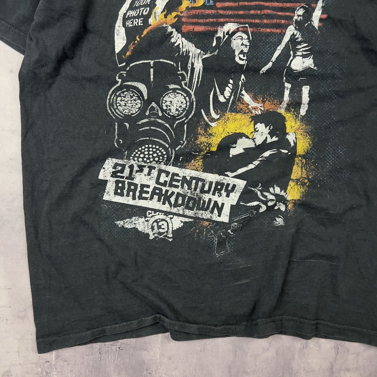 Band Tees × Vintage Rare! Vintage Green Day 21st Century Breakdown Tour 2009 Size US M / EU 48-50 / 2 - 8 Thumbnail