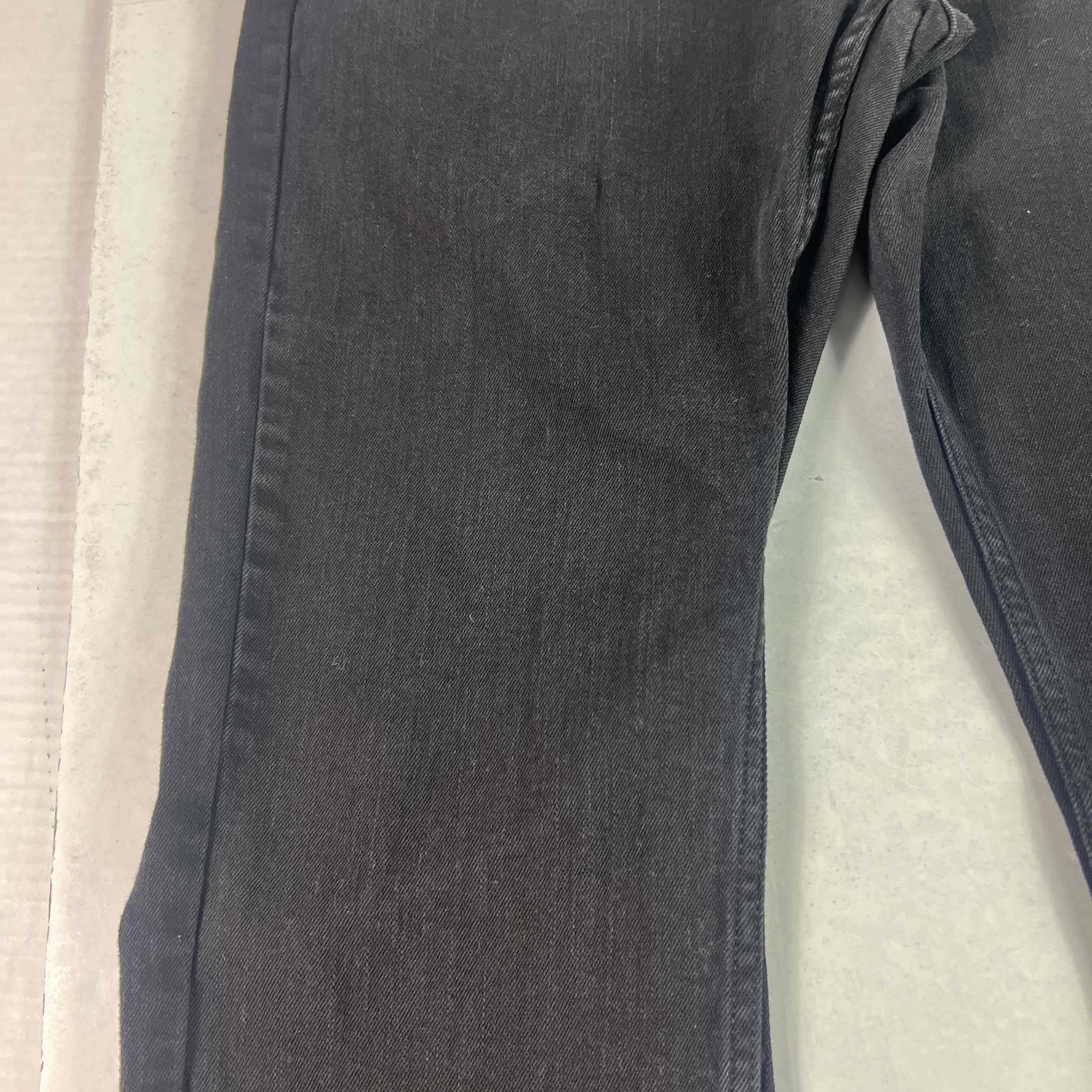 Levi's Levi's Jeans 559 Relaxed Straight Black Faded Stretch Denim Size US 33 - 4 Thumbnail
