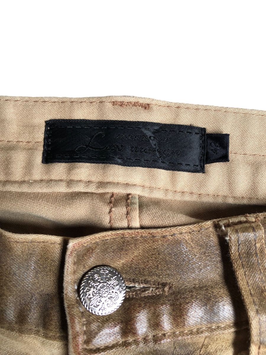 JACKROSE Luv Maison Jack Rose waxed design dirty look pants Size US 30 / EU 46 - 22 Thumbnail
