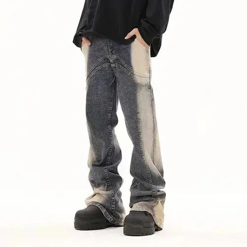 VIBE Casual Flared Baggy Jeans Size US 32 / EU 48 - 1 Thumbnail