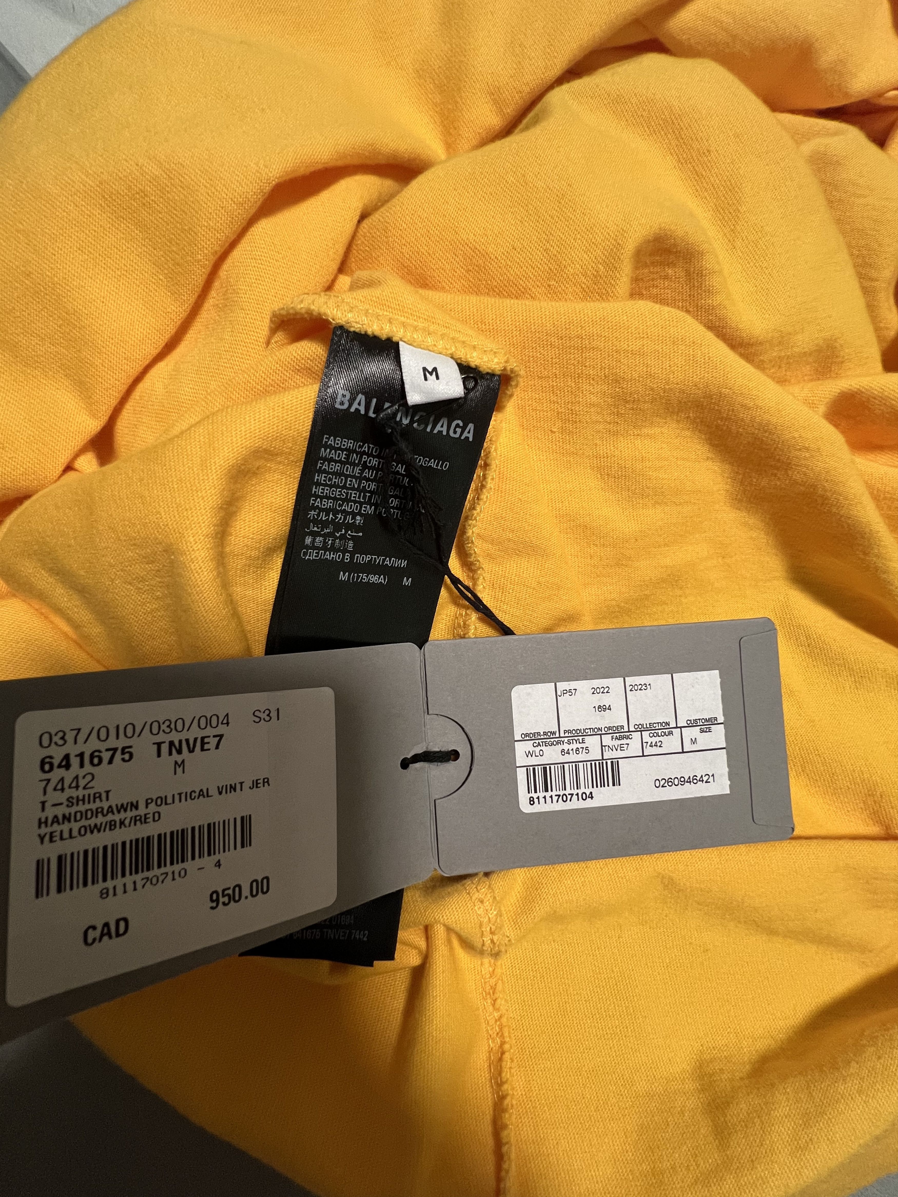 Balenciaga Balenciaga Handdrawn Campaign T Shirt Size US M / EU 48-50 / 2 - 5 Thumbnail