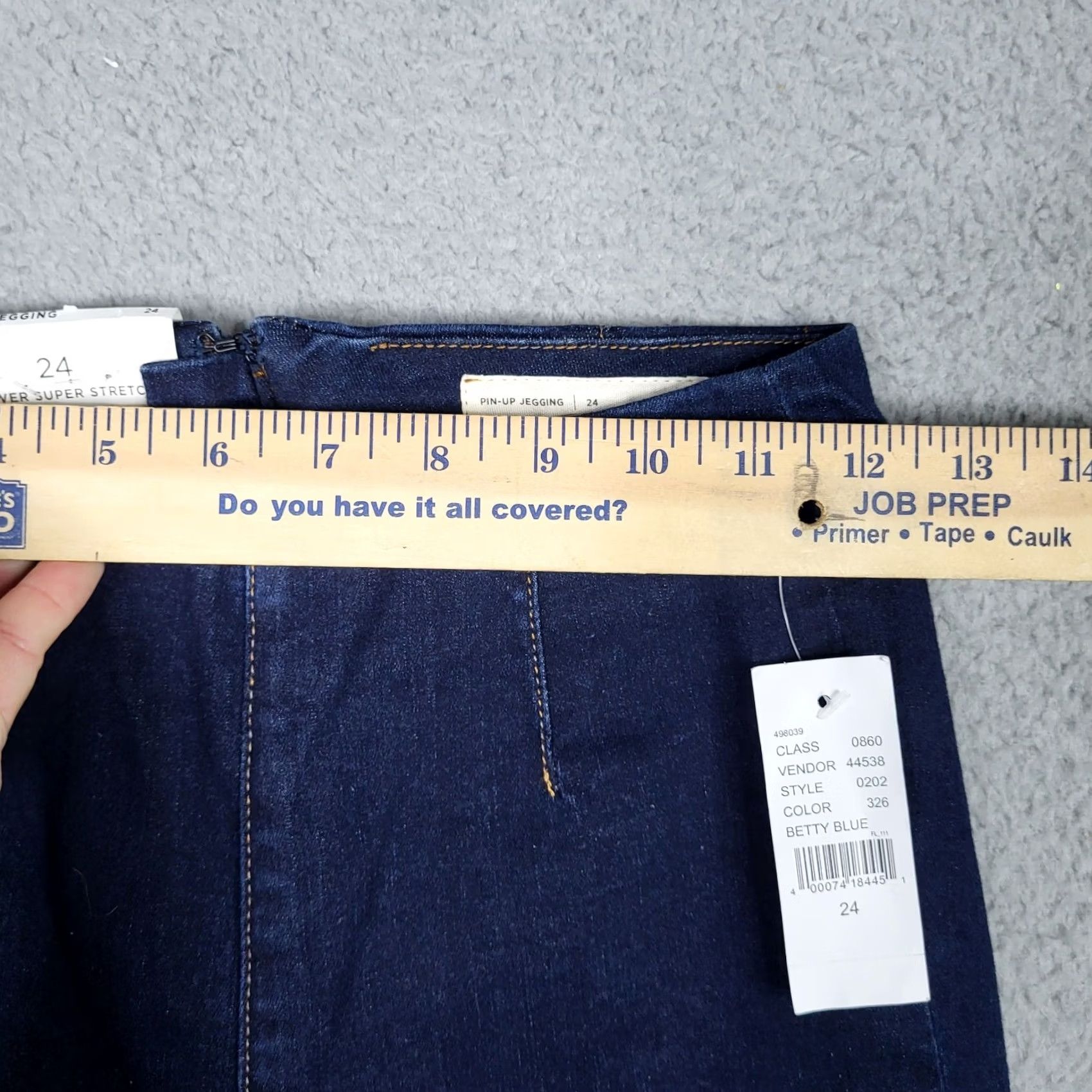 Pacsun PACSUN Women's Power super stretch PIN-UP JEGGING Betty blue Size 24 NEW Size 42" / US 20 - 4 Thumbnail