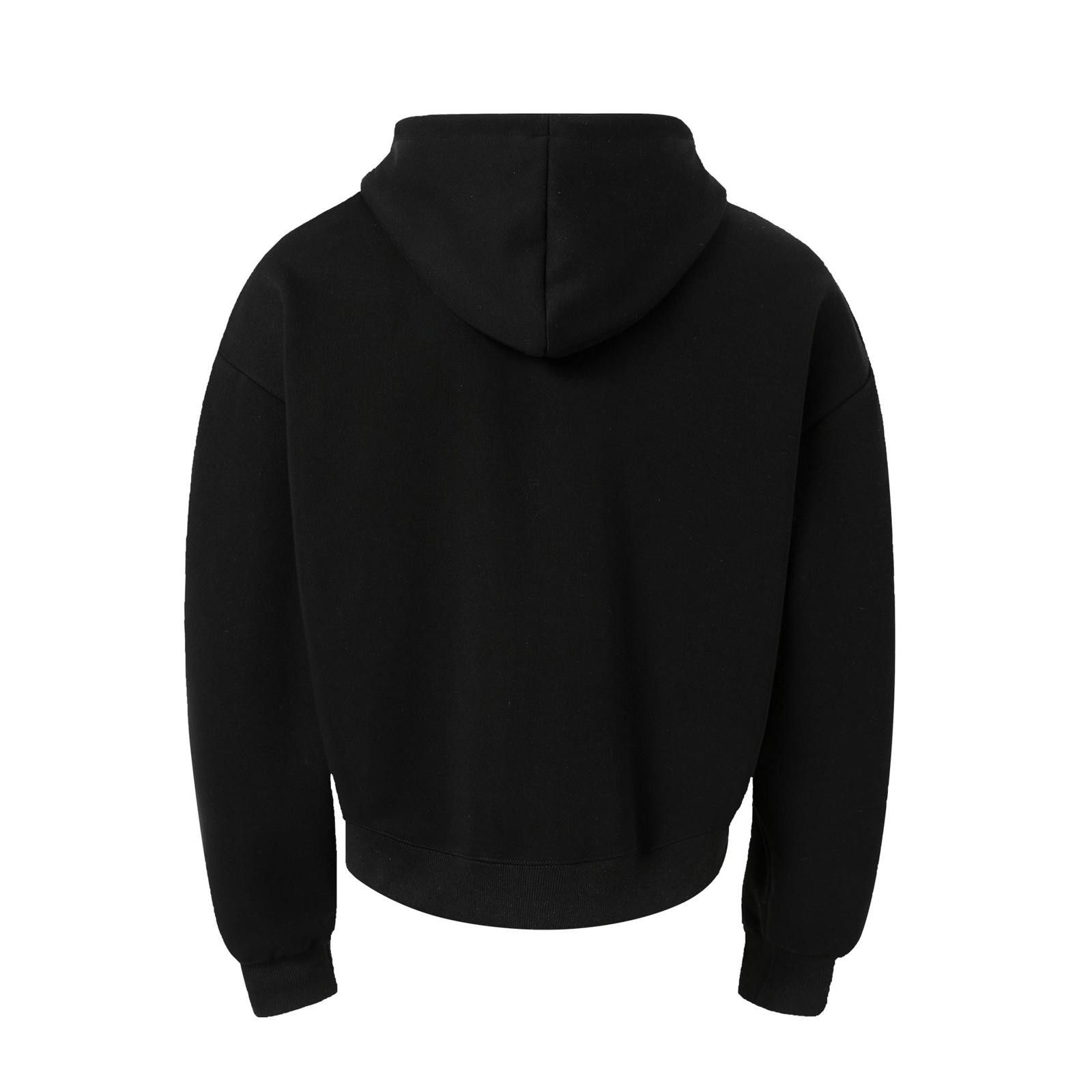 Japanese Brand Black Rivet-Stud Decoration Lightweight Hooded Jacket Size US M / EU 48-50 / 2 - 3 Thumbnail