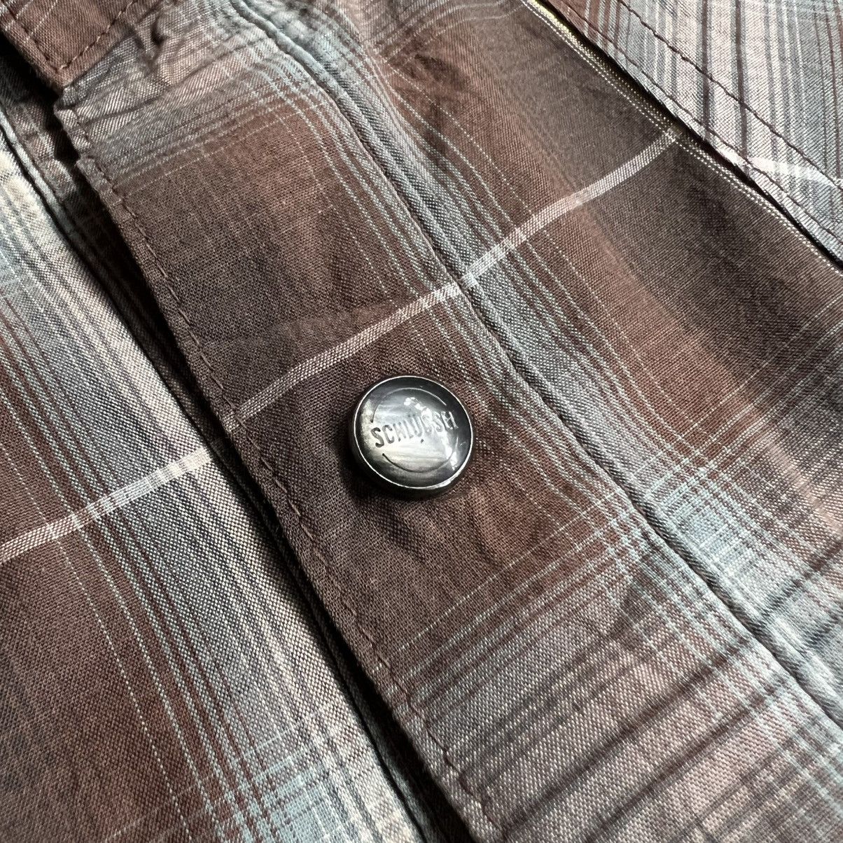 If Six Was Nine 2000s Schlussel Western Plaid Long Sleeve Button up Shirt Size US L / EU 52-54 / 3 - 6 Thumbnail