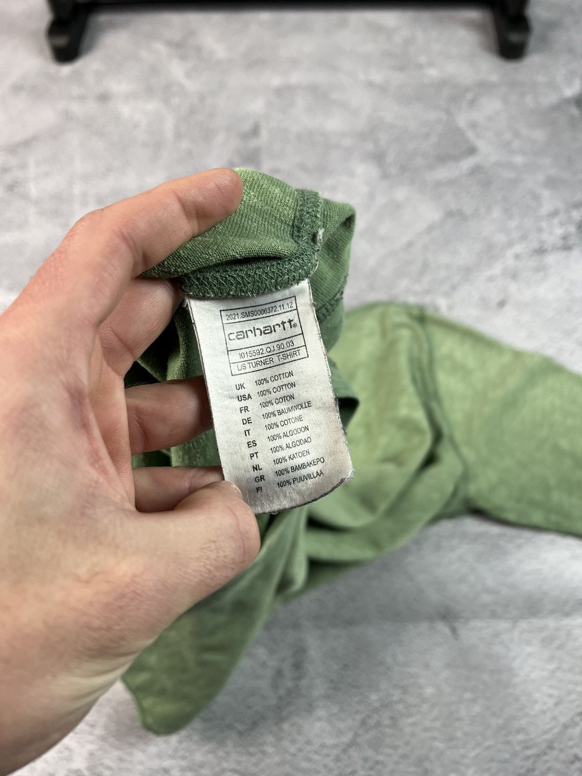Carhartt Wip Carhartt L/S turner T-shirt Size US M / EU 48-50 / 2 - 10 Thumbnail