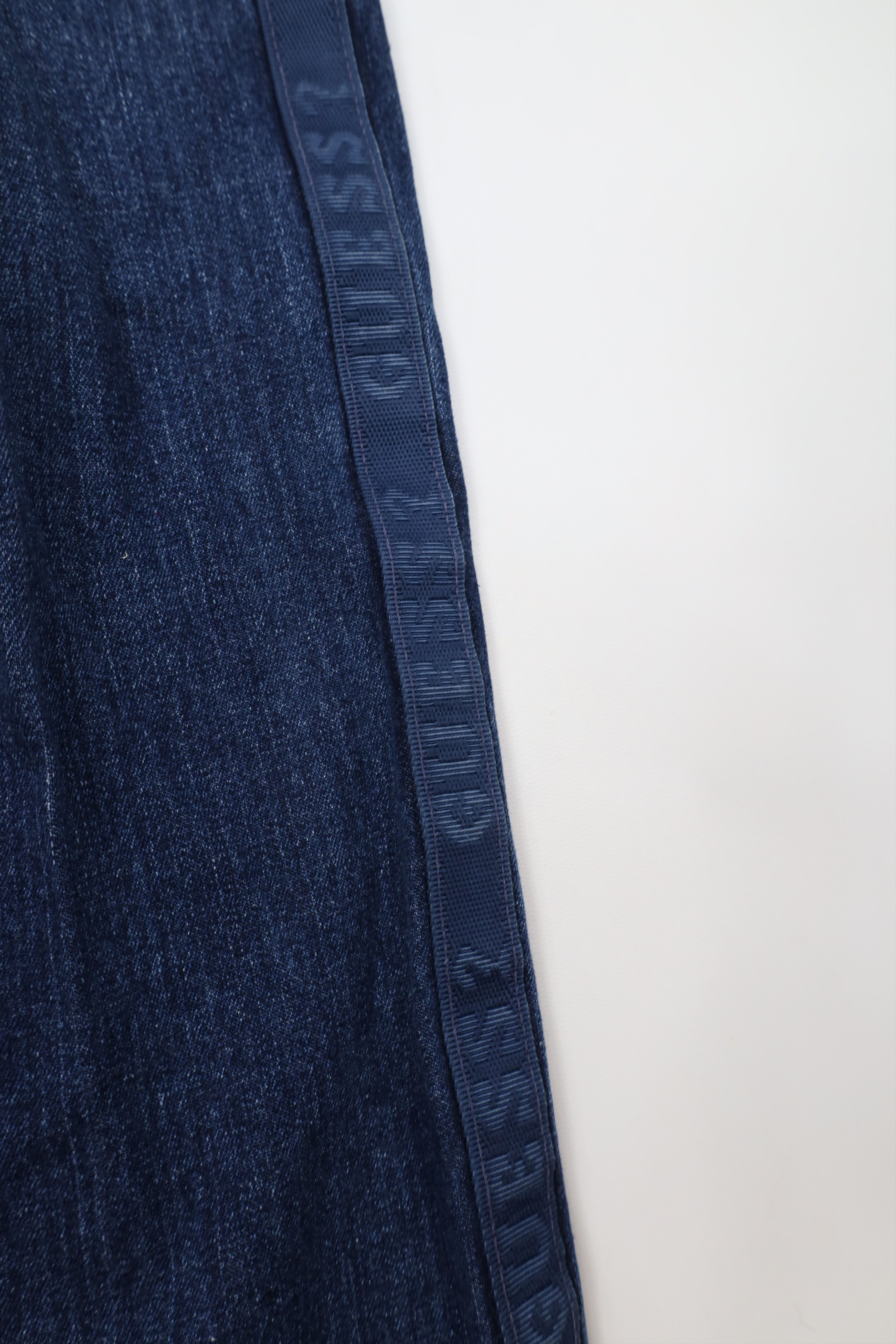 Guess Vintage 90s Guess Spell Taped Logo Wide Leg Denim Jeans USA Size US 34 / EU 50 - 5 Thumbnail