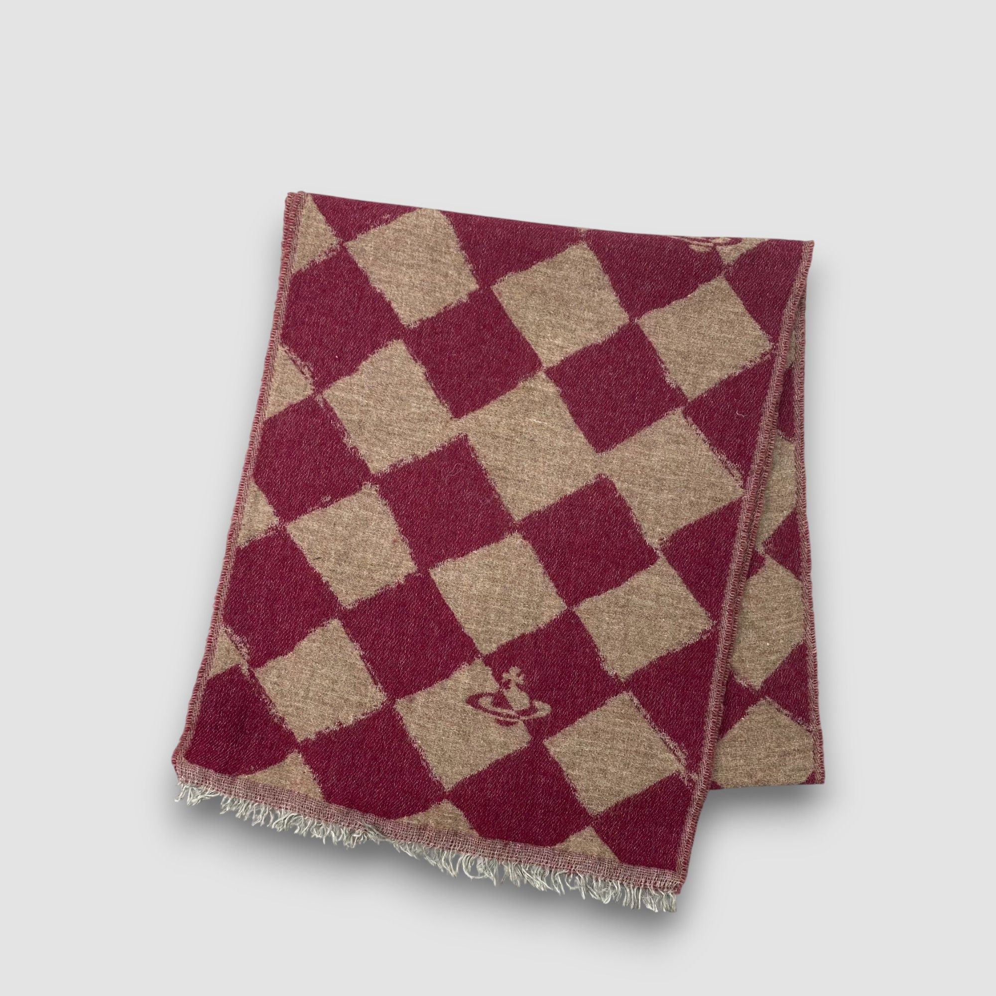 Vivienne Westwood Vintage Vivienne Westwood Scarf Wool Orbs Argyle Scarves Size ONE SIZE - 3 Thumbnail