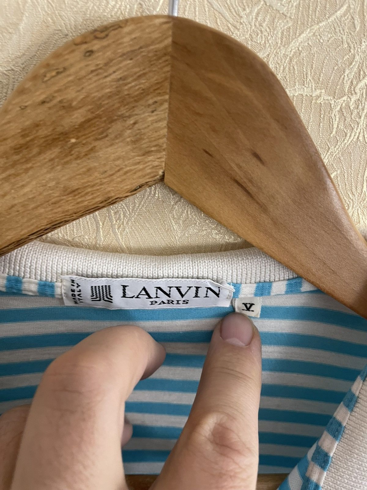 Lanvin Lanvin polo size L vintage Size US L / EU 52-54 / 3 - 4 Thumbnail