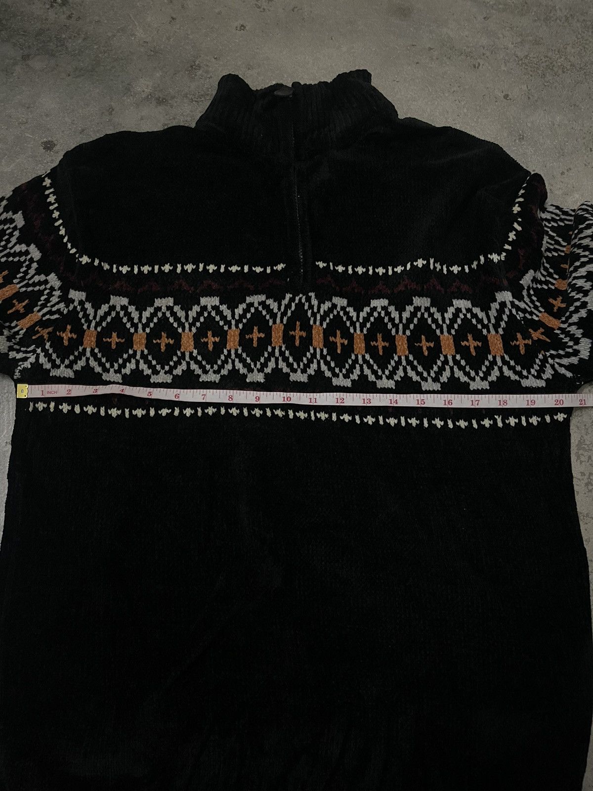 Gianni Valentino Gianni Valentino Knit Sweater Quarter Zipper Size US L / EU 52-54 / 3 - 10 Thumbnail