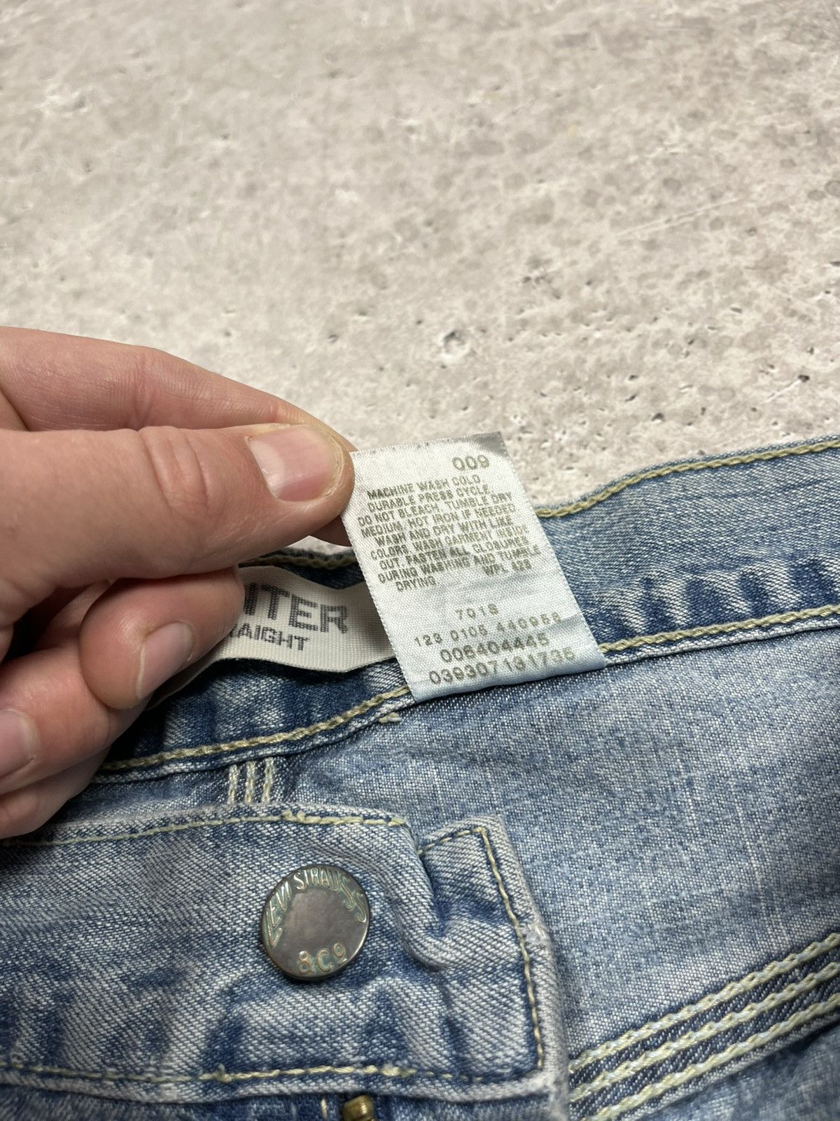 Levi's Levi’s Carpenter Loose Straight Jeans W34 Made in Hong Kong Size US 34 / EU 50 - 16 Thumbnail