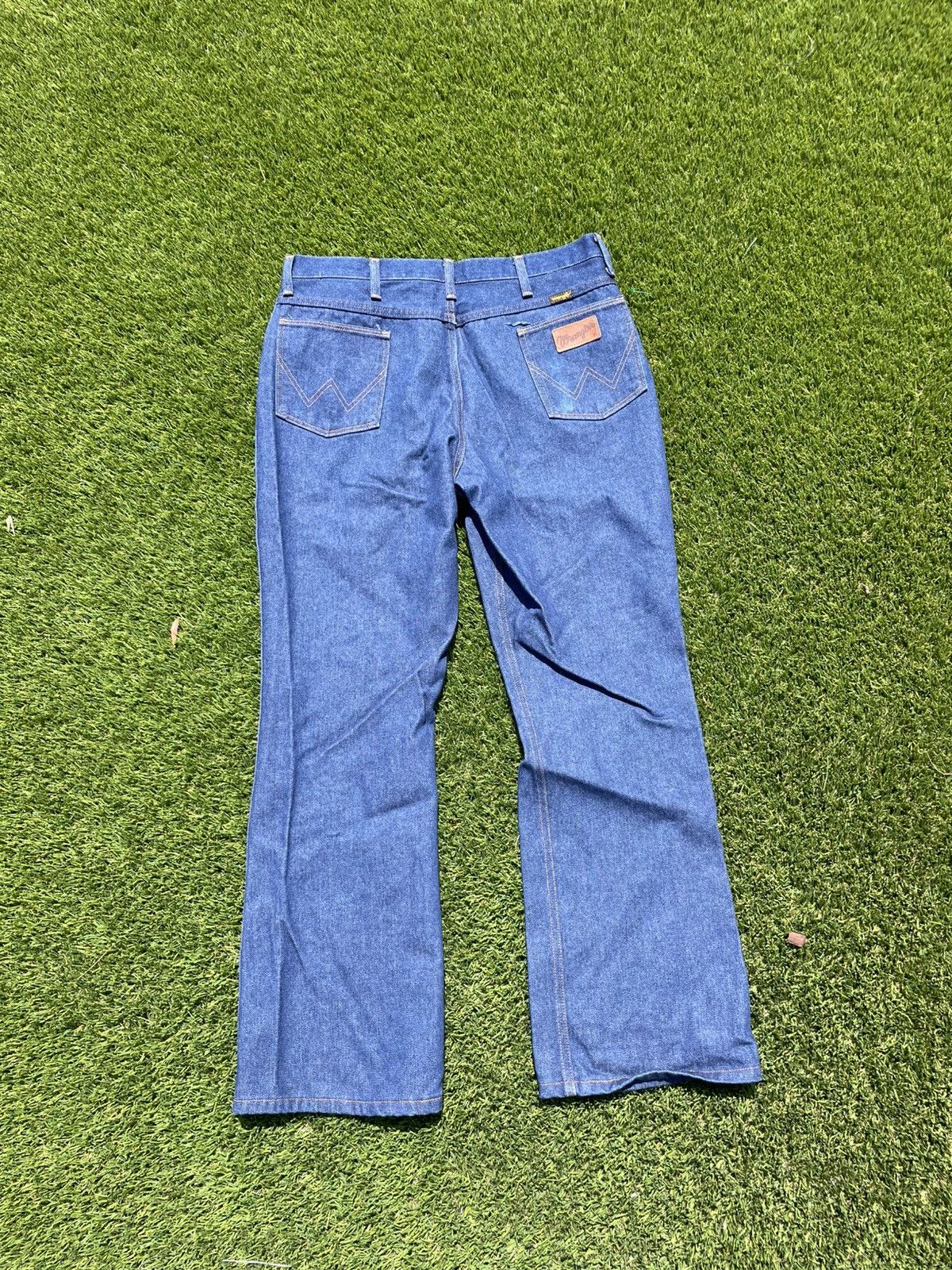 Wrangler Vintage 90s cowboy wrangler jeans Size US 38 / EU 54 - 2 Thumbnail