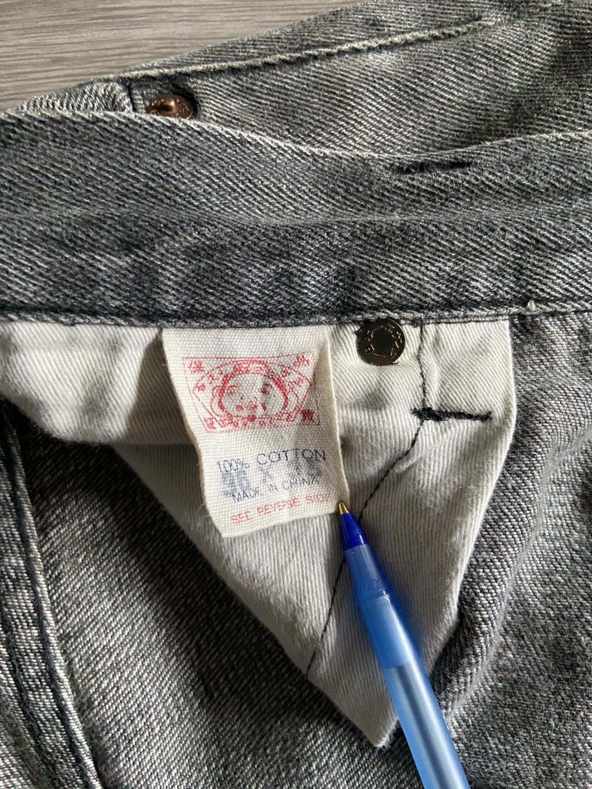 Evisu Grey Evisu Classic Seagull Denim Pants Jeans Size US 36 / EU 52 - 6 Thumbnail