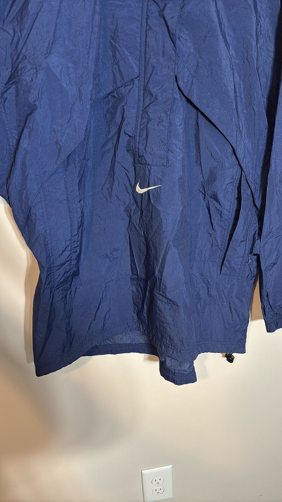 Nike × Vintage Vintage Nike Warmup Windbreaker Jacket Size XL / US 12-14 / IT 48-50 - 2 Thumbnail