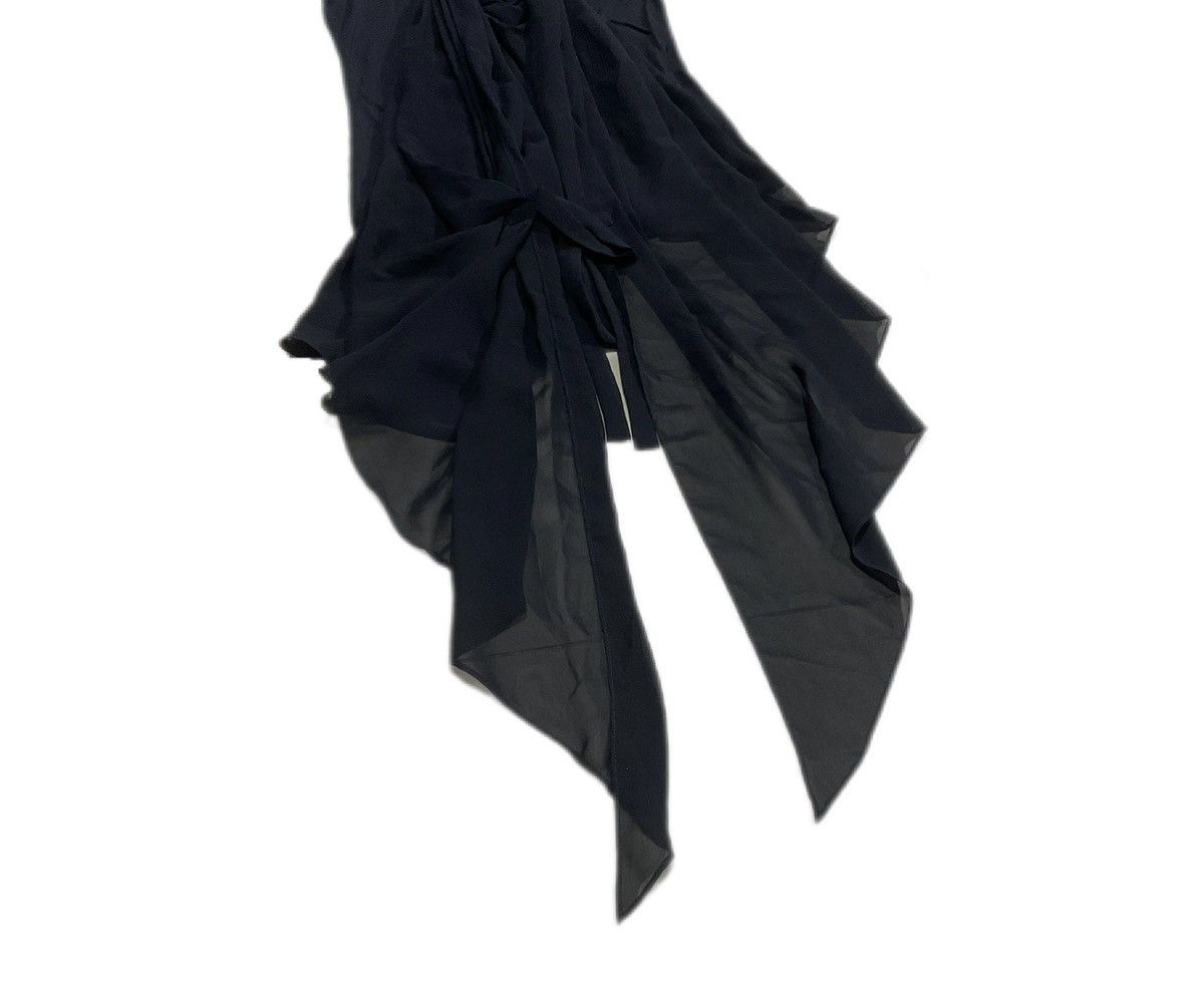 Designer × Japanese Brand 🔥Y2K Lautreamont Double Layer Ruffled Asymmetric Dress Size S / US 4 / IT 40 - 9 Thumbnail