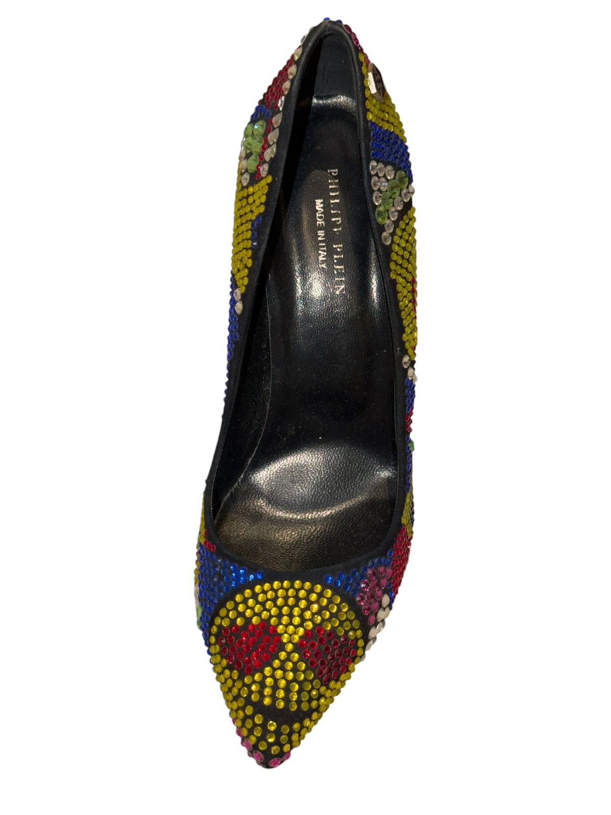 Philipp Plein Limited Edition Philipp Plein Bejewelled Heels. Size US 7 / IT 37 - 2 Thumbnail