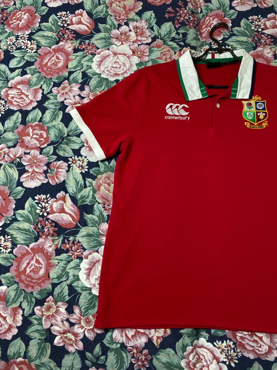 Canterbury of New Zealand 🔥 British and Irish Lions home rugby jersey Canterbury Size US L / EU 52-54 / 3 - 11 Thumbnail