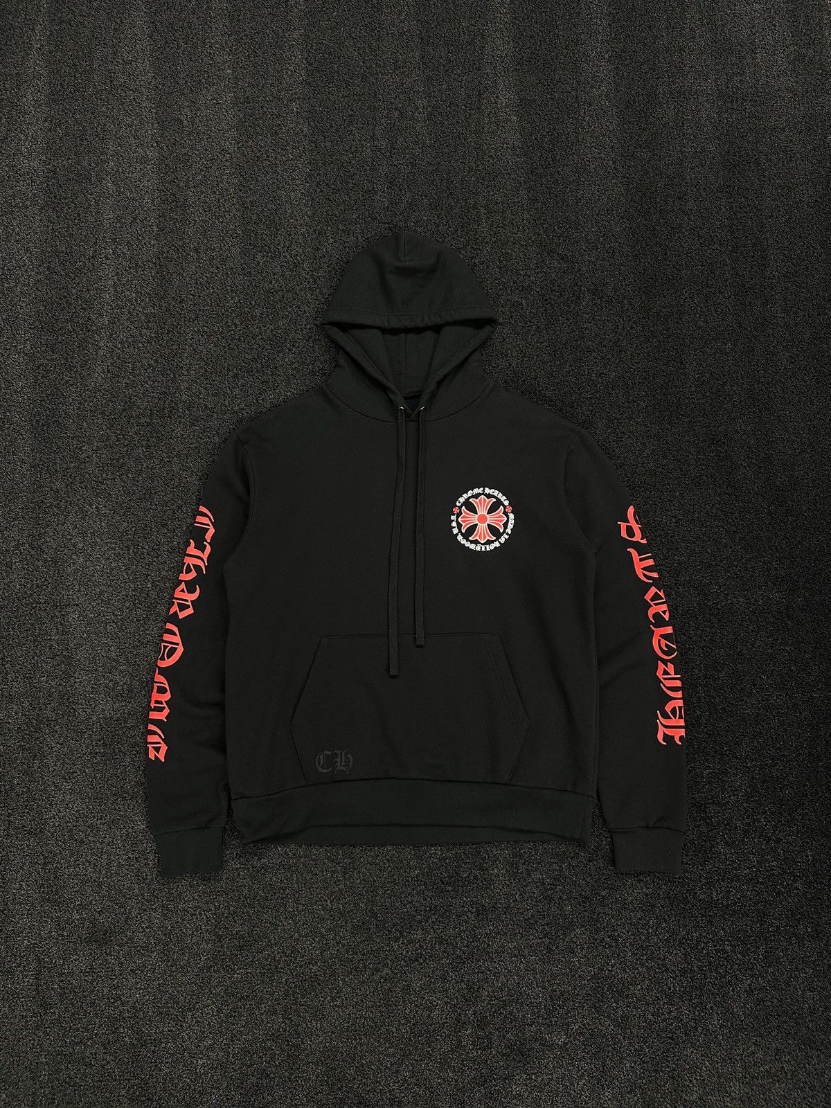 Chrome Hearts Chrome Hearts Plus Logo Hoodie Black Red Size US S / EU 44-46 / 1 - 1 Thumbnail