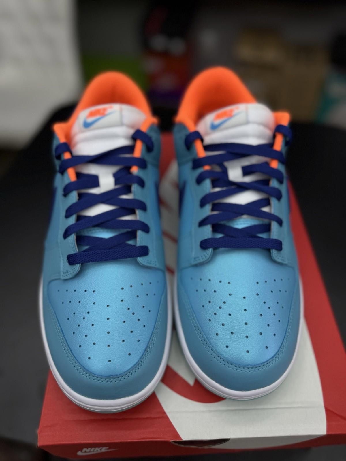 Nike Nike Dunk Low Retro SE Baltic Blue Deep Royal Shoes (11) New Size US 11 / EU 44 - 4 Thumbnail