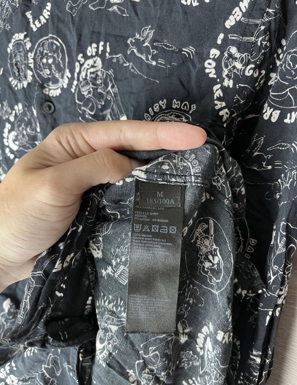 Other Mens shirt Allsaints size M Size US M / EU 48-50 / 2 - 5 Thumbnail