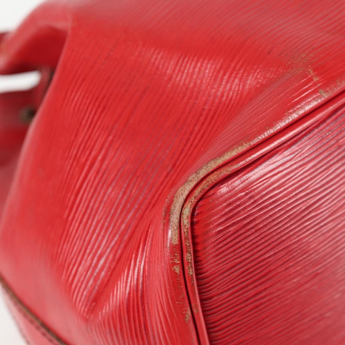 Louis Vuitton LOUIS VUITTON Epi Petit Noe Shoulder Bag Red M44107 Size ONE SIZE - 10 Thumbnail