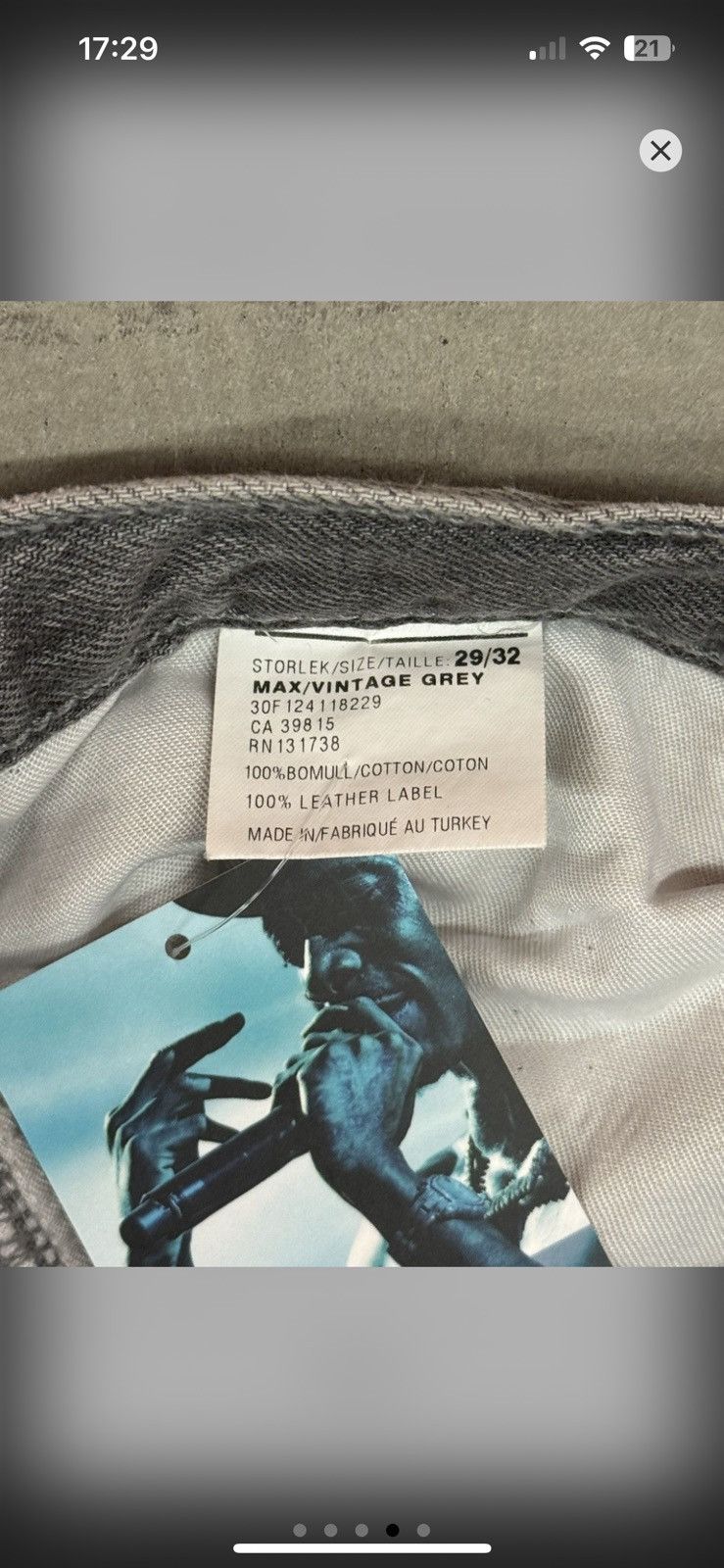 Acne Studios Acne Denim Size US 29 - 3 Thumbnail