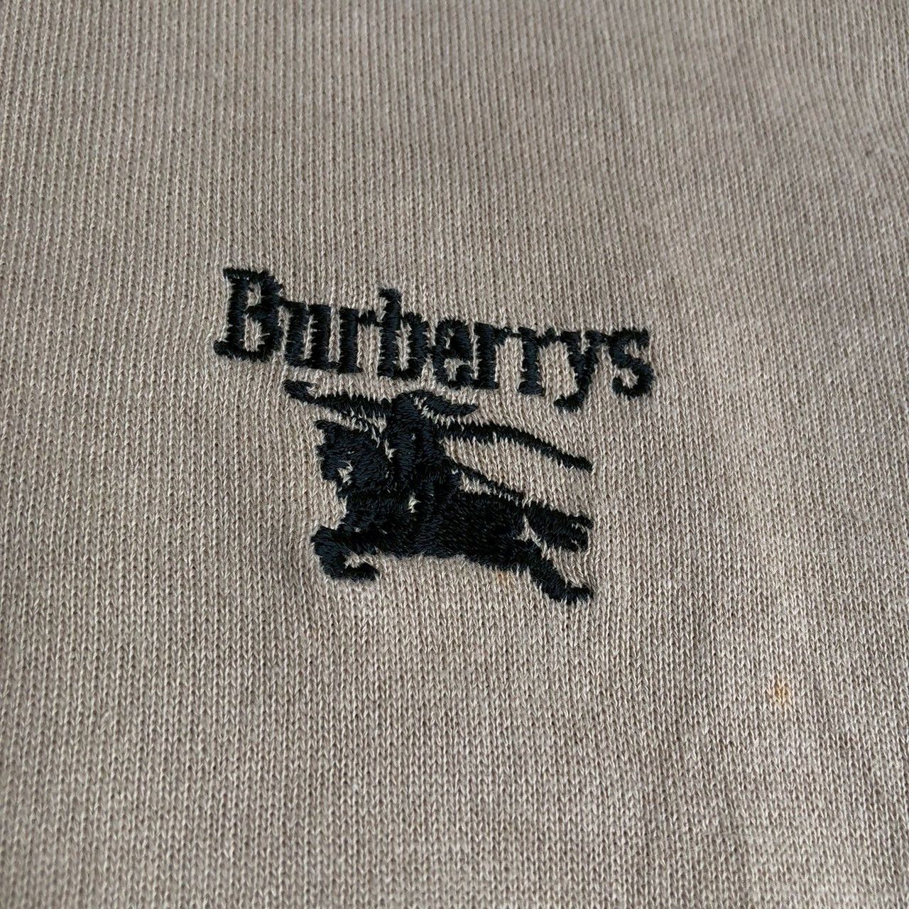 Burberry Vintage 90s Burberrys Embroidered Logo Crewneck Sweatshirt Size US XL / EU 56 / 4 - 6 Thumbnail