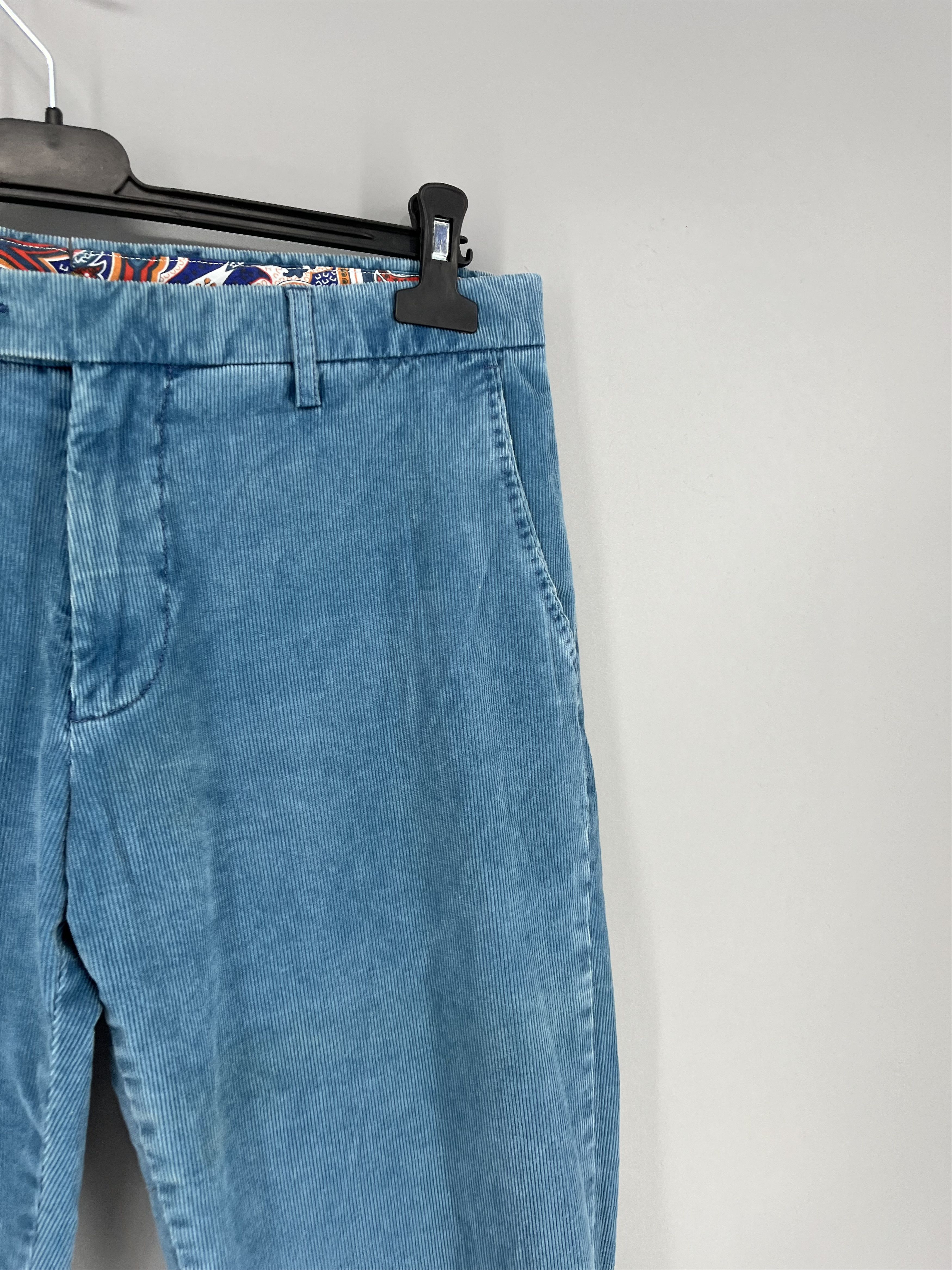 Berwick 1707 Vintage Beriz Vilvet Pants BERWICH Made In Italy Size US 32 / EU 48 - 4 Thumbnail
