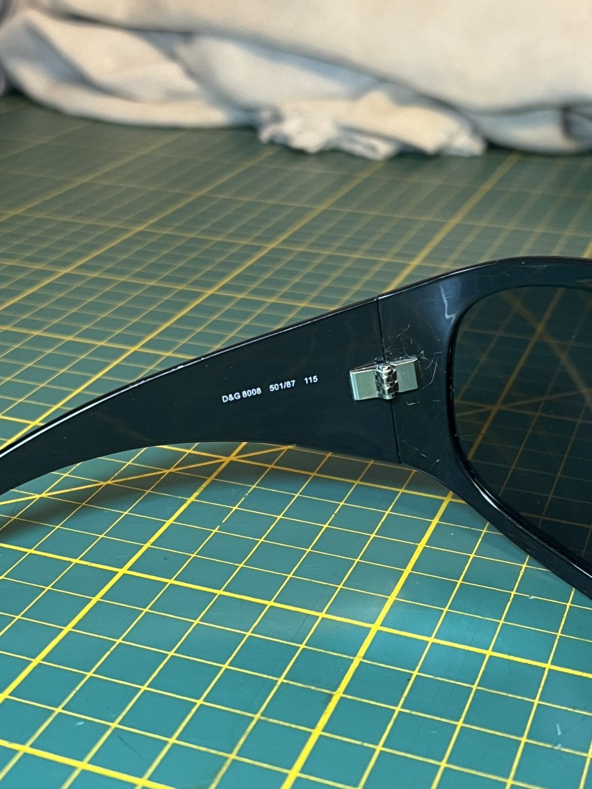 Dolce & Gabbana Vintage Dolce & Gabbana 8008 rhinestone logo ski sunglasses Size ONE SIZE - 8 Thumbnail